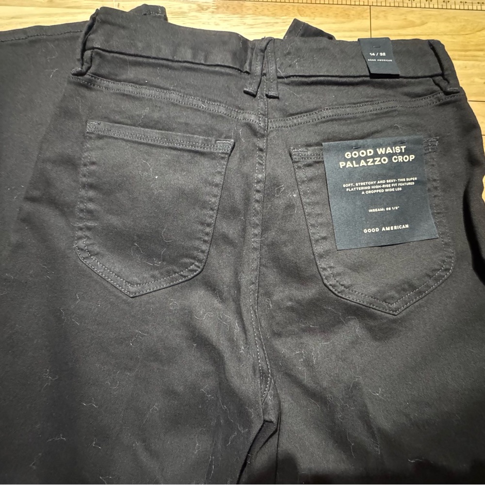 Good American Palazzo Crop Pant - Picture 5 of 5
